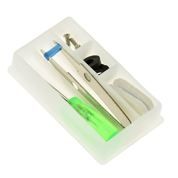 12pc Compact Eye Glasses Repair Kit Case For Fixing Most Glasses