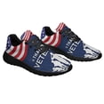thumbnail image 6 of Thank You Veterans The US American flag Shoes Sneakers Black Size 12, 6 of 7