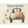 thumbnail image 3 of Britton, Pam 14x12 Black Modern Framed Museum Art Print Titled - Autumn Harvest Truck, 3 of 5