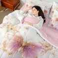 thumbnail image 4 of Castle Fairy 7-Piece Butterfly Rose Full Bedding Comforter Set, 4 of 8