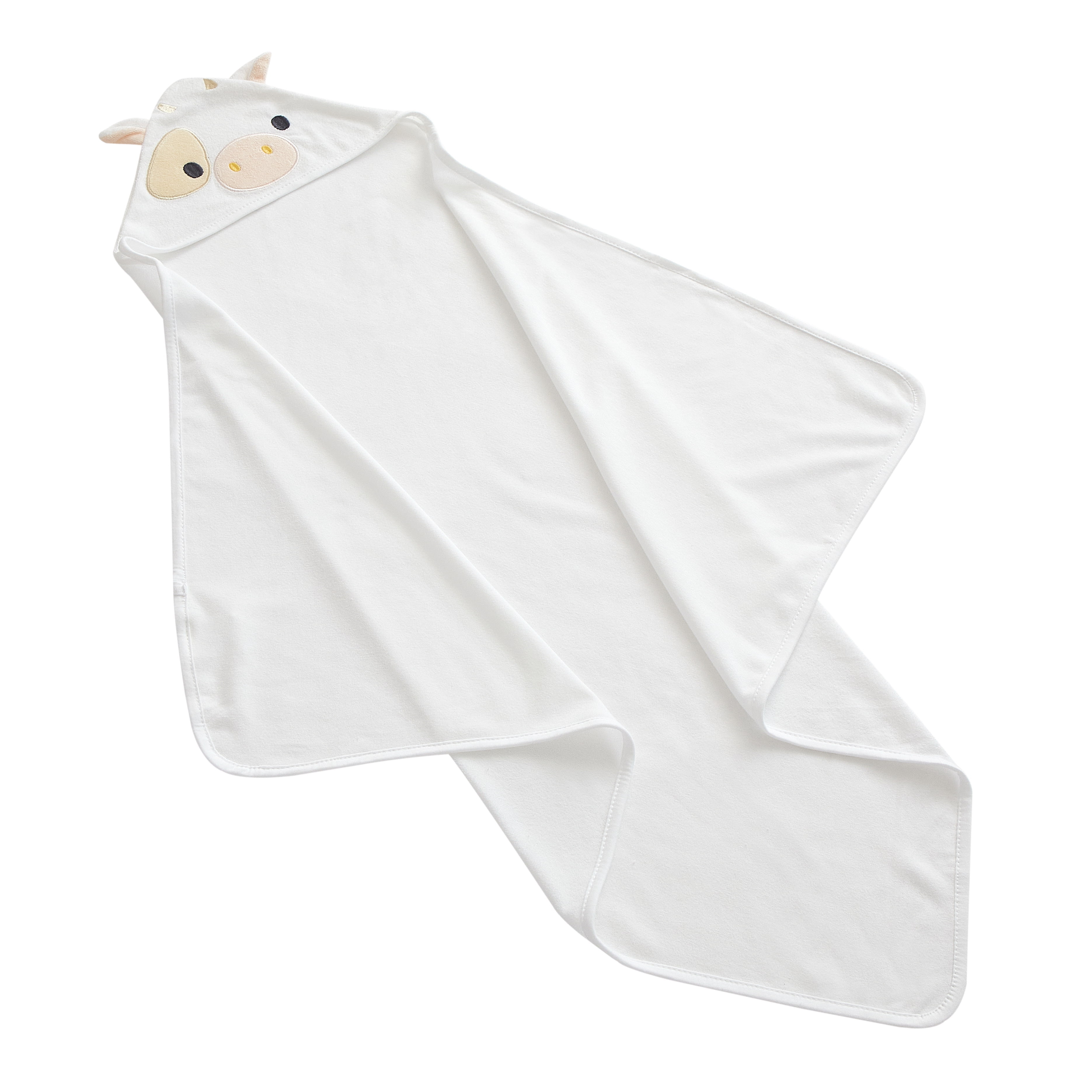 Parent's Choice 30" x 30" Cow Hooded Towel, 2 Pack