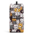 thumbnail image 2 of FOR U DESIGNS Cartoon Cat Print Durable Blender Cover Washable Quilted, Dustproof, Anti Fingerprint, 2 Side Pockets, Fits Stand Mixer & Food Processor, 2 of 7