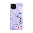 thumbnail image 1 of Personalised Blue Tie Dye Name Google Pixel 4 Case, iPhone 13, 1 of 2