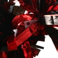 thumbnail image 3 of MLINS Assorted Color Black and Red Cheerleading Pom Poms Made of Durable PET for Dance Use 2pcs Set, 3 of 6