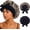 Leopard Black, variant on Bonnet for Sleeping Satin Hair Bonnets Double Layer Hair Wrap Adjustable Night Caps Sleep Hair Cap for Women 2 count
