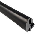 thumbnail image 2 of TRIM-LOK - LK1663-25 Trim-Lok EPDM Dense Rubber Window Locking Gasket â€“ Fits 1/4â€ Glass and 1/8â€ Panel Edge, 25â€™ Length â€“ One-Piece Locking System (Inline), Weather Stripping Seal for Statio, 2 of 4