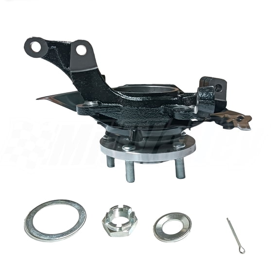 Front Driver Steering Knuckle & Wheel Bearing Hub Assembly For Hyundai Sonata