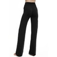 thumbnail image 6 of fartey 2025 Yoga Pants for Women with Pockets Elastic High Waist Wide Leg Trousers 2025 Summer Loose Comfy Lounge Solid Color Pants, 6 of 8