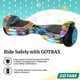 Gotrax Bord Hoverboard pour les Enfants Adultes, 6,5 "Pneus 10km / H & MAX 7km Auto Équilibrage Scooter, Galaxie – image 4 sur 6