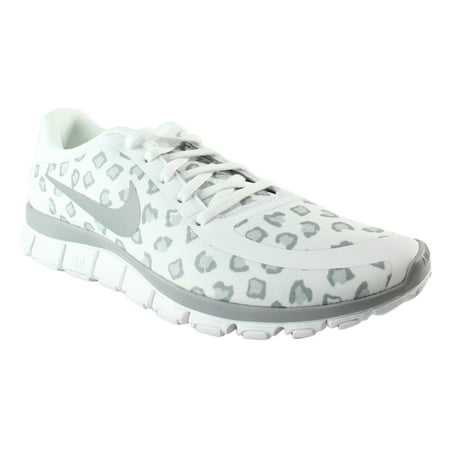 Nike Womens Free 5.0 V4 NS PT White/Wolf Gray Running Shoes Size 12 New