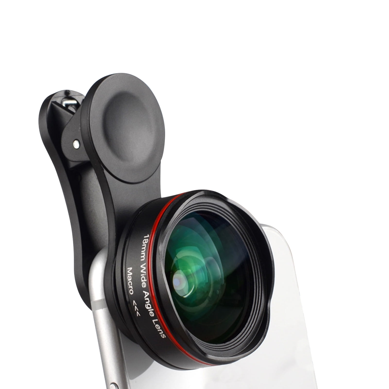 genezen Weven Uitgaven 5K Smartphone Lens 18mm 128° Wide-angle 15X Macro Phone Lens Distortionless  with Universal Clip Compatible with Smartphones - Walmart.com