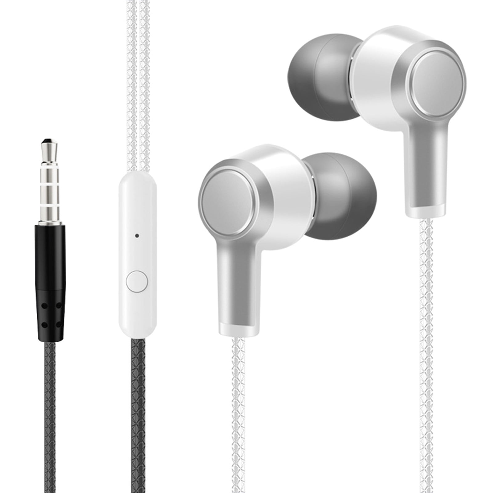 Oliegs Heated Blanket Earphones In Ear Headphones With Microphone 3.5mm Wired Earbuds For Ios And Android Smartphones Laptops Mp3 Gaming Walkman Chocolate