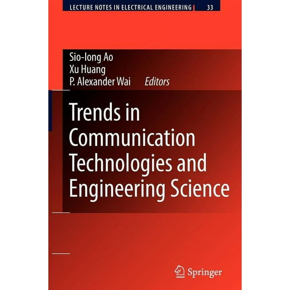 Lecture Notes in Electrical Engineering Trends in Communication Technologies and Engineering Science, Book 33, (Paperback)