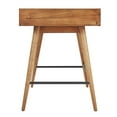 thumbnail image 5 of Weston Home Jackson Wood 3-Drawer Writing Desk, 5 of 6