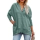 thumbnail image 1 of Sudadera PRETTYGARDEN con capucha y botones de gran tamaño para mujer, 1 of 6