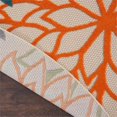 thumbnail image 6 of Pemberly Row 10' x Round Multicolor Fabric Tropical Area Rug (10' Round), 6 of 7