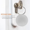 thumbnail image 3 of 100 Pieces 2 Inch Clear Acrylic Keychains Blanks With Hole,durable Acrylic Disc Perfect For Diy Cra Hy, 3 of 4