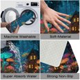 thumbnail image 3 of 1pc Magical Forest Cottage Absorbent Non-Slip Bathroom Thickened Flannel Rug Decor,Soft,Quick Drying,Suitable For Indoor/outdoor Use,Bathrooms,Bedrooms,Kitchens,Terrace,Laundry Rooms,16"x24", 3 of 9