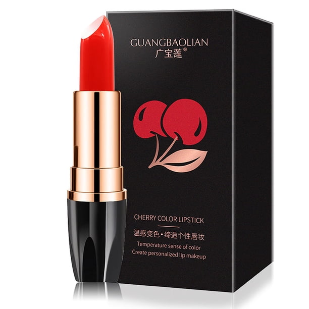 XWSHYW Lápiz Labial Lápiz Labial Que Cambia de Color de Zanahoria, Hidrata y Desvanece Las Líneas de Los Labios, Lápiz Labial Que Cambia de Color, 3,8 G