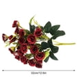 thumbnail image 4 of Ramo de Flores artificiales Naiovety rosa 32cm, 4 of 6