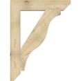 thumbnail image 3 of Ekena Millwork 6"W x 36"D x 48"H Funston Slat Rough Sawn Bracket, Douglas Fir, 3 of 4