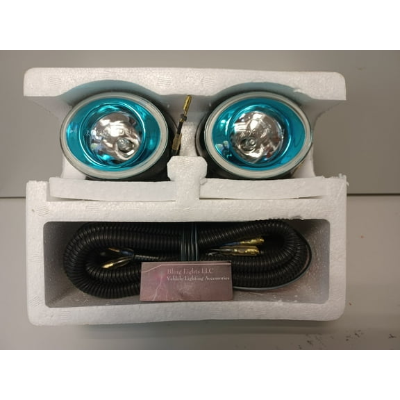 PIAA Style Fog Lights for Ford Mustang Fastback Eleanor Strosek Porsche 911 993