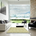 thumbnail image 6 of Ahgly Company Indoor Rectangle Abstract Brown Gold Oriental Area Rugs, 5' x 8', 6 of 6