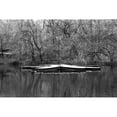 thumbnail image 3 of Grey, Jace 18x13 Black Modern Framed Museum Art Print Titled - Central Park Rowboats Together, 3 of 5