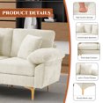 thumbnail image 6 of Rophefx 114.17" U-Shaped Sectional Sofa Couch, 4 Seat Sofa Set for Living Room, 6 of 7