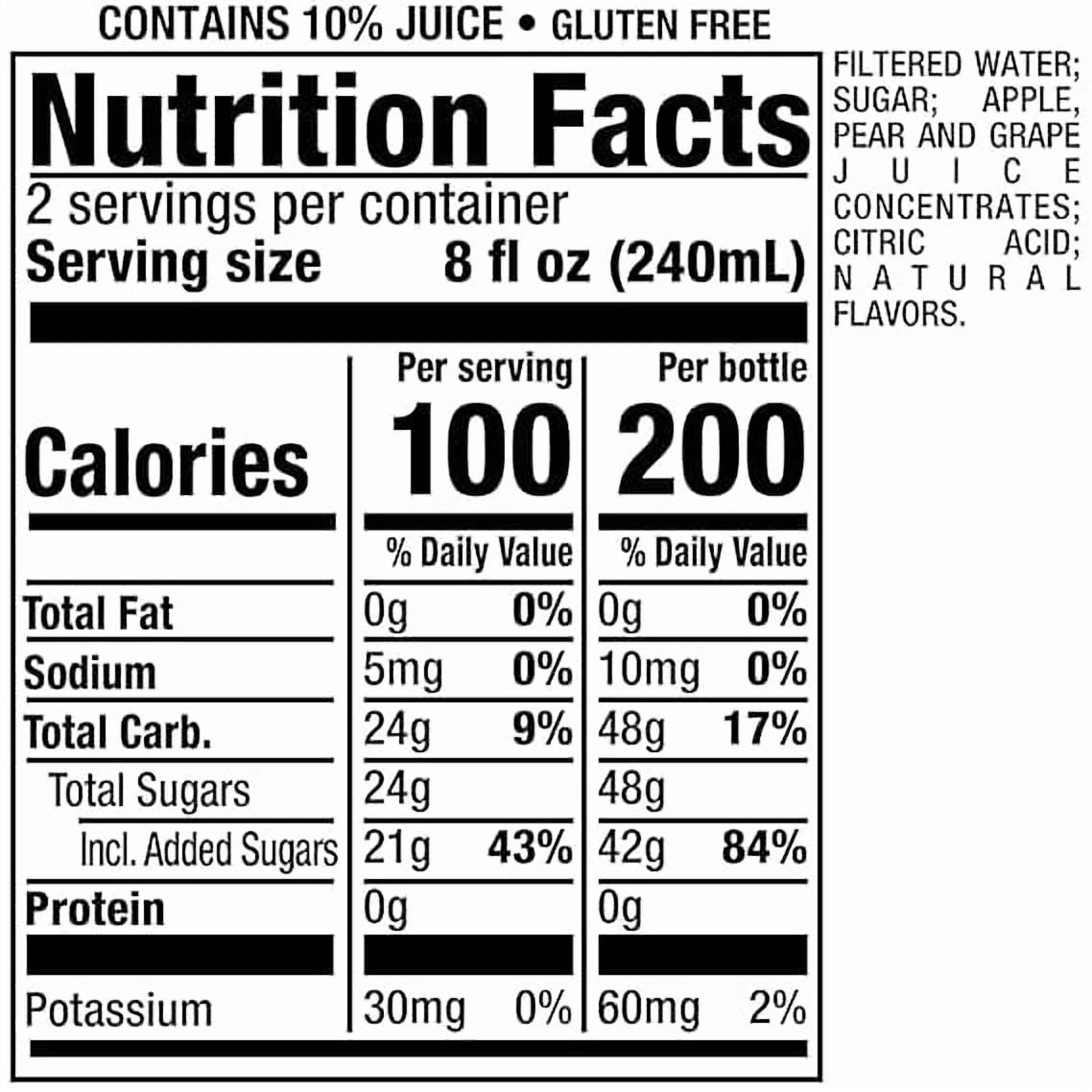 Snapple Fruit Punch All Natural Fruit Juice Drink ,Gluten Free 16 fl oz Plastic Bottles, 16-Pack