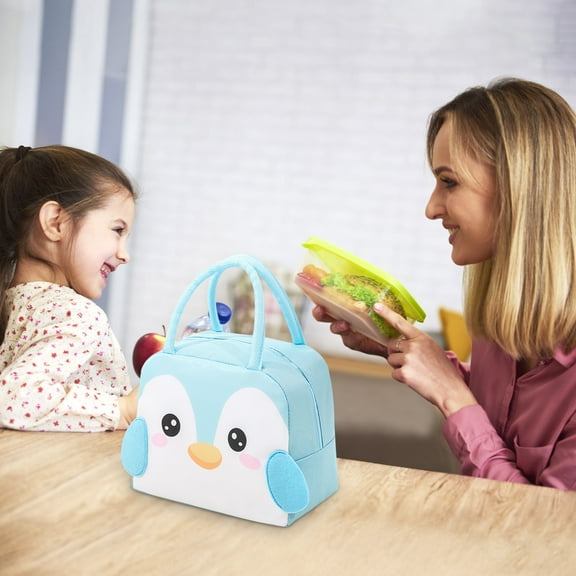 Moocorvic Lunch Bag Lunch Box for Reusable Insulated Lunch Tote Bag, Double Insulated, Water-Resistant Fabric, High Capacity