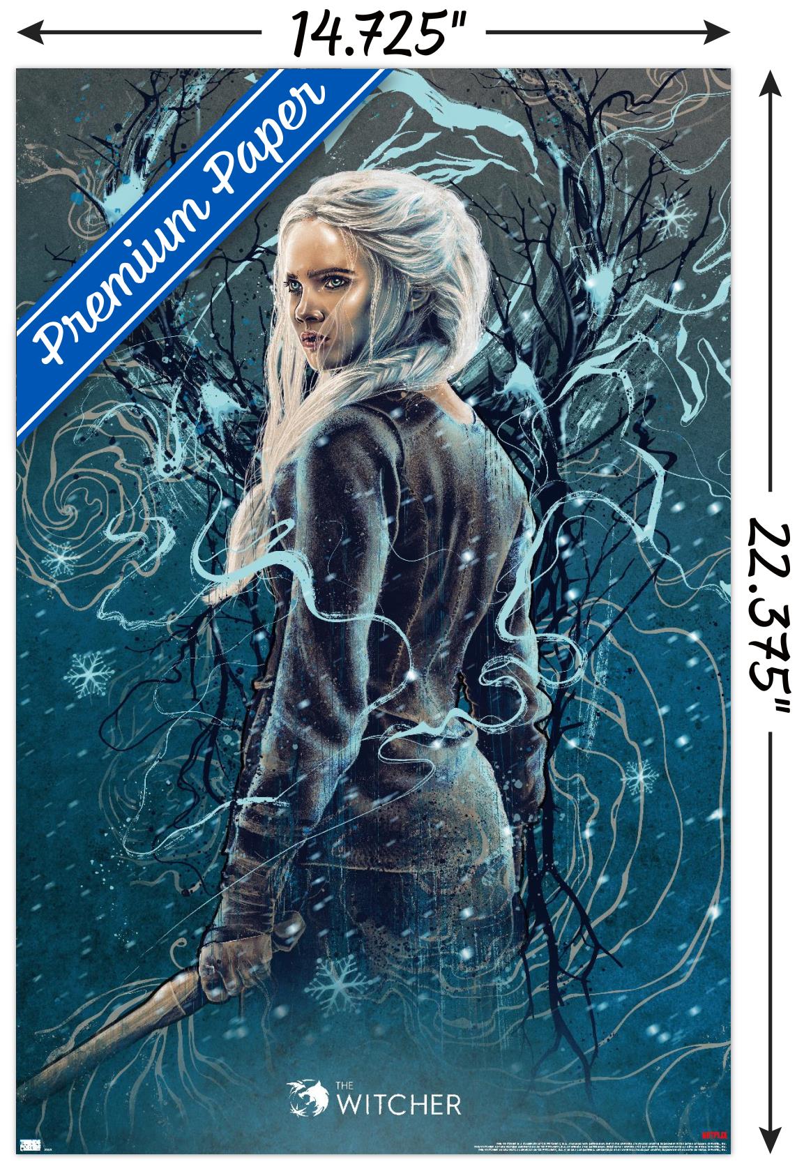 Netflix The Witcher Season 2 - Ciri Wall Poster, 14.725" x 22.375"