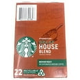 thumbnail image 2 of Starbucks Decaf House Blend, Medium Roast K-Cup Coffee Pods, 100% Arabica, 22 Ct, 2 of 2