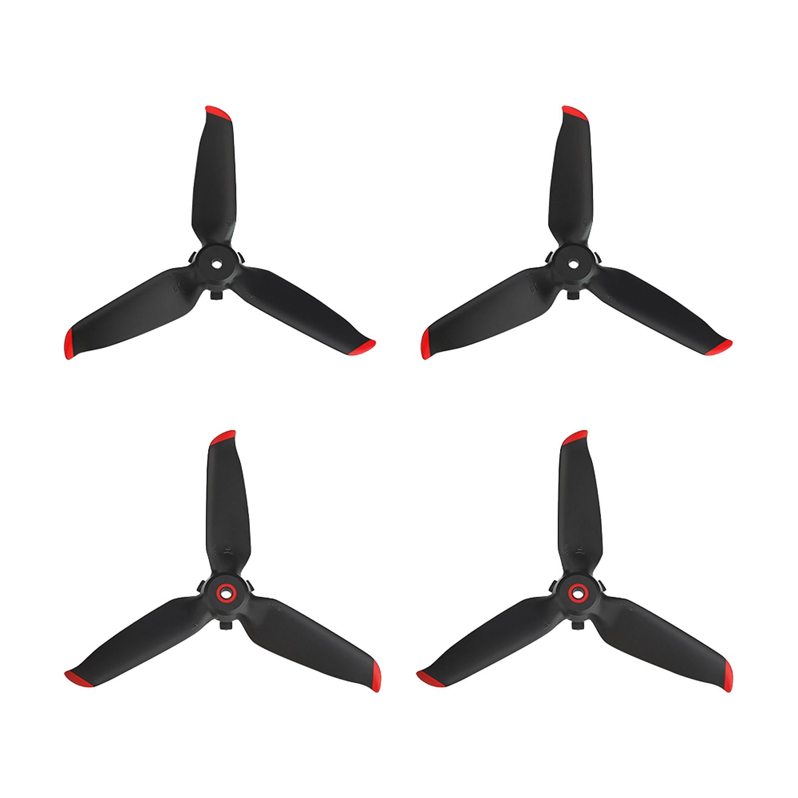 1 pairs Rc boat blades paddle 3 blades nylon boat propeller positive & revers!w 
