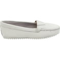 thumbnail image 2 of Women's Minnetonka Deerskin Gore Front Crepe Sole White Deerskin 6 M, 2 of 5