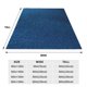 thumbnail image 3 of Fotbe Deep Blue Glitter Manta de Franela Acolchonada con Estampado, Súper Suave y Esponjosa, Extra Grande para Sofá, Cama, Uso Todo el Año-50"x40", 3 of 7