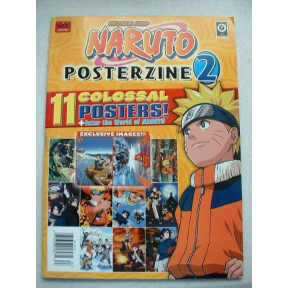 Pre-Owned Shonen Jump Naruto Posterzine 2 (11 Colossal Posters) (2008-01-01) Paperback