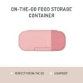 thumbnail image 5 of Melii baby & toddler dip container, 10.8 oz (320 ml) total capacity, blush & berry, 5 of 5