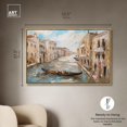 thumbnail image 5 of Tuscan Waterway Canvas Coastal Classic Art by Art Remedy, Gold Frame, 54" x 36", 5 of 7