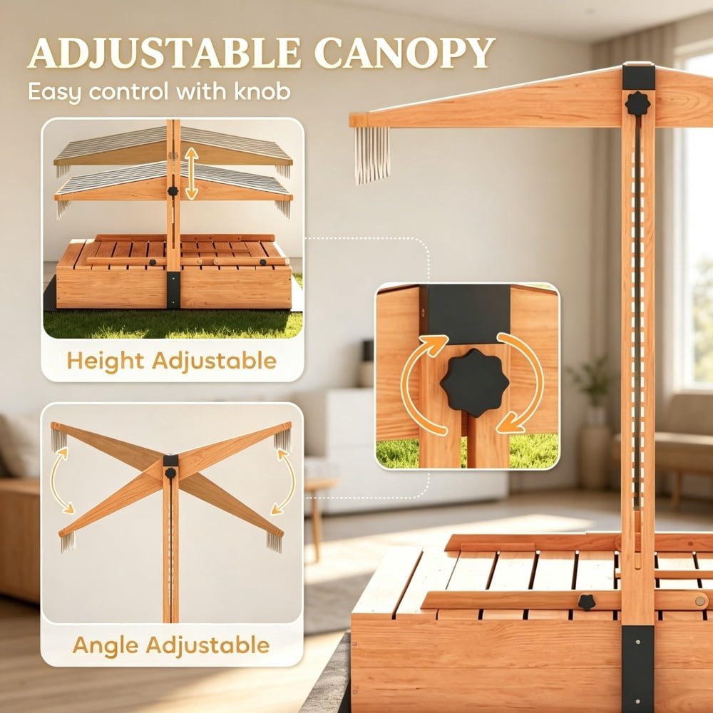 Wooden Sandbox