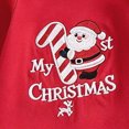 thumbnail image 5 of HCNTES Toddler Boy Winter Clothes Baby Boy Santa Outfits My First Christmas Romper Stripes Pants Hat Set Fall Winter 0 3 6 9 12 18 Months Baby Clothes for Boy, 5 of 7