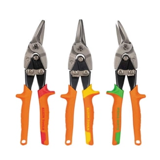 Stanley 3 Piece FatMax Aviation Tin Snip Set with Steel Blades