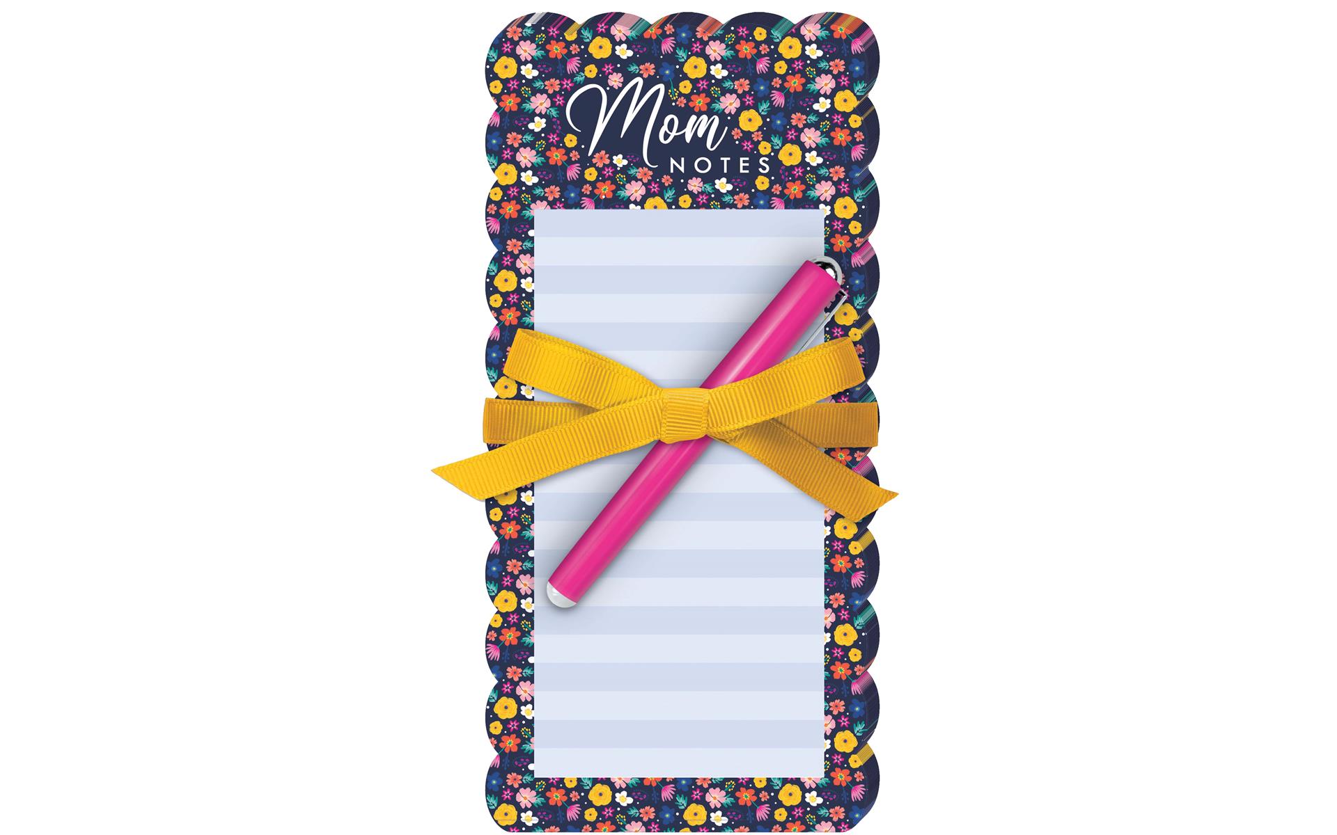 Lady Jayne Die Cut Note Pad W/Pen Mom Notes