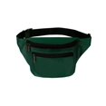 thumbnail image 1 of 3-Zipper Fanny Pack - Hunter Green, 1 of 1