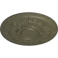 thumbnail image 3 of 29 1/4"OD x 2"P Darnay Ceiling Medallion (Fits Canopies up to 7 1/4"), Hand-Painted Painted Turtle, 3 of 6