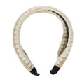 thumbnail image 3 of Unique Bargains 1 Pc Headband Yarn-edge Hair Accessories for Women Coffee Color, 3 of 5