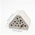 Natural Cement Mason Bee House Solitary Bee Nesting Hotel Multishape ...