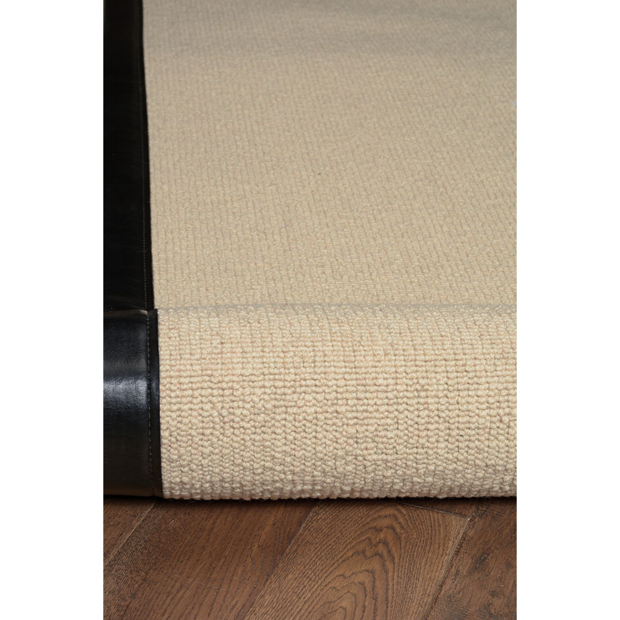 Contemporary Home Living 1.75' x 2.75' Tufted Solid Bordered Rectangular Area Throw Rug - Brown and