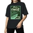 thumbnail image 2 of Officially Licensed Coca Cola Vintage Ad: Ice Cold Delight Women's T-shirt, 2 of 3