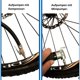 thumbnail image 3 of SV AV DV Bicycle Valve Adapter Kit, Adapter Kit Bike Tire Pump Inflator Nozzle, 3 of 4